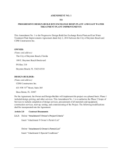 AMENDMENT NO. 1 TO PROGRESSIVE DESIGN