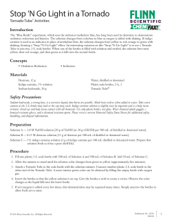 Stop `N Go Light in a Tornado