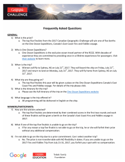 Frequently Asked Questions