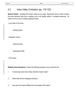 4.2 Indus Valley Civilization (pp. 118-123)