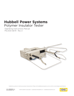 Polymer Insulator Tester
