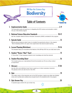 Biodiversity - GVLibraries