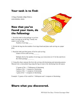 Task Sheet for Chips (PDF format)