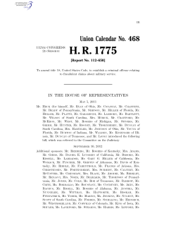 HR 1775 - Guardian Of Valor