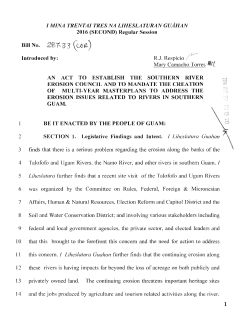 Bill No. 287-33 (COR)