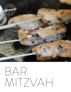Click for PDF - Catering by Michaels