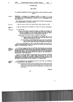 Offshore constitutional settlement a milestone in cooperative