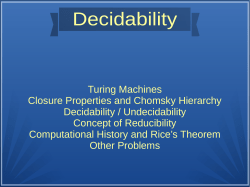 Turing Machines Closure Properties and Chomsky Hierarchy