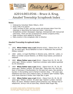 of Amabel Township Scrapbook, A2014.003.0546