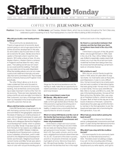 Coffee With: Julie Sands Causey