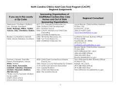 CACFP - NutritionNC.com