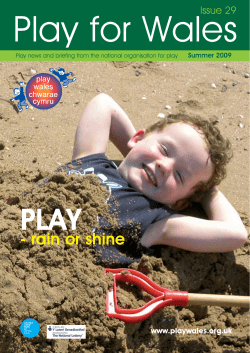 See Weather Therapy in Play for Wales