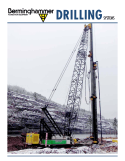 drillingsystems - Bermingham Foundation Solutions