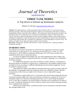 Top down or bottom up