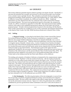 4.4 Geology - City of Rancho Palos Verdes