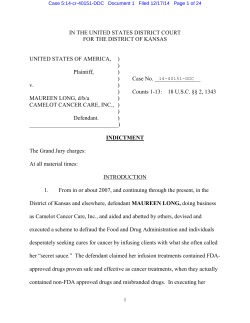 Indicted - Casewatch