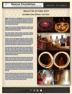 newsletter october 2014 celebrating diwali festival