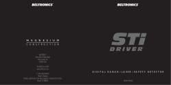 STI Driver Owner`s Manual