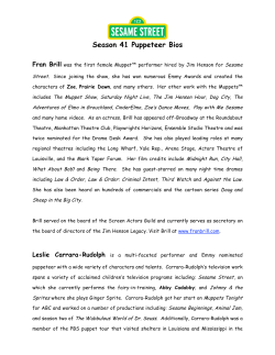 Season 41 Puppeteer Bios