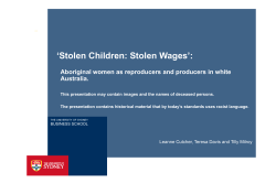 Presentation - The University of Sydney