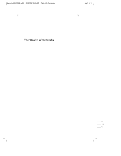 The Wealth of Networks