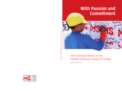 With Passion and Commitment