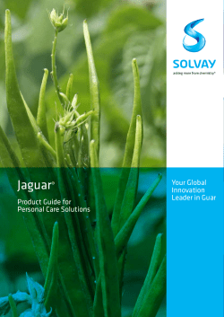 Jaguar - Solvay