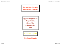 Emiliano Zapata of Mexico