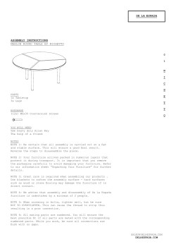 Assembly: Marlon Round Table