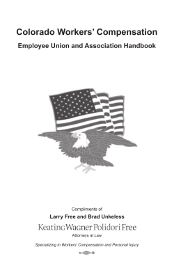 Colorado Workers` Compensation