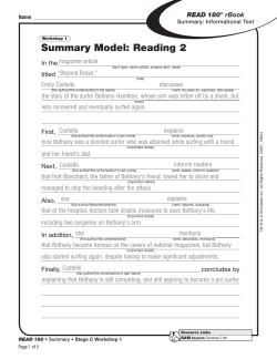 Summary Model: Reading 2