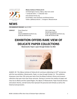 news exhibition offers rare view of delicate paper collections