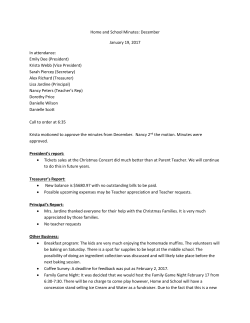 DATL home and school January 2017