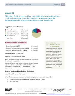 Lesson 23 - EngageNY