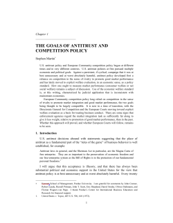 Martin_Goals of Antitrust_ABA article