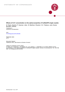 univERsity oF copEnhAGEn