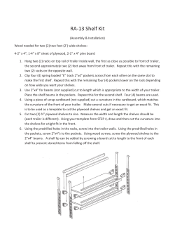 RA-13 Shelf Kit - Eastern Marine