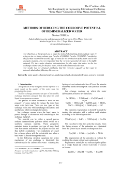 methods of reducing the corrosive potential of - Inter