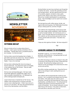 the Newsletter