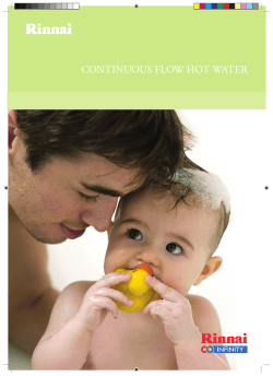 Continuous Flow Hot Water