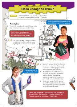 Clean Enough to Drink?