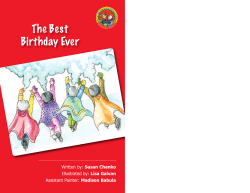 The Best Birthday Ever