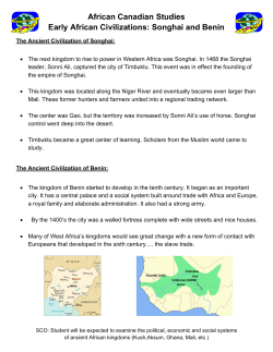 Songhai - hrsbstaff.ednet.ns.ca