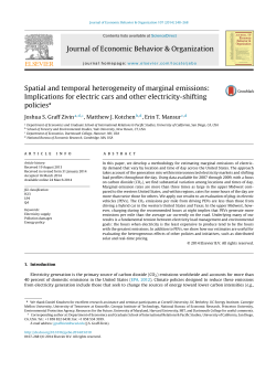 Spatial and temporal heterogeneity of marginal emissions