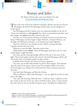Romeo and Juliet - Penguin Readers