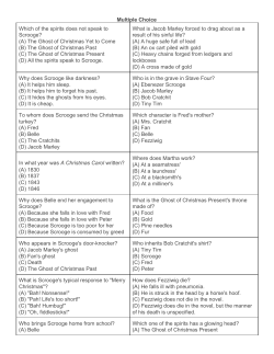 A Christmas Carol Test