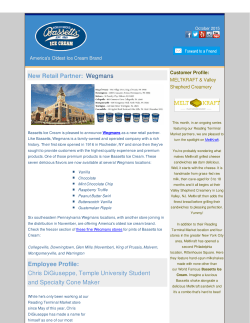 October 2015 Newsletter