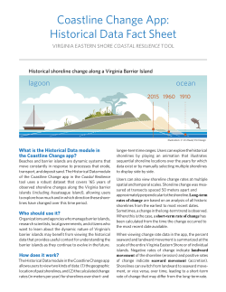 Historical Data - Coastal Resilience