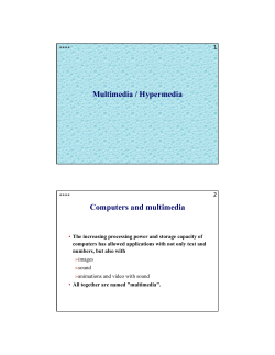 Multimedia / Hypermedia