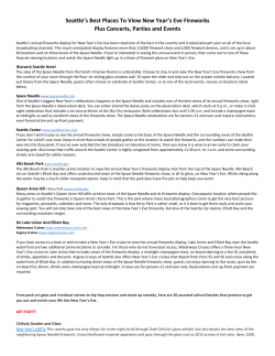 Seattle`s Best Places To View New Year`s Eve Fireworks Plus